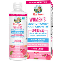 MaryRuth Organics Lustriva bottle for hair growth support