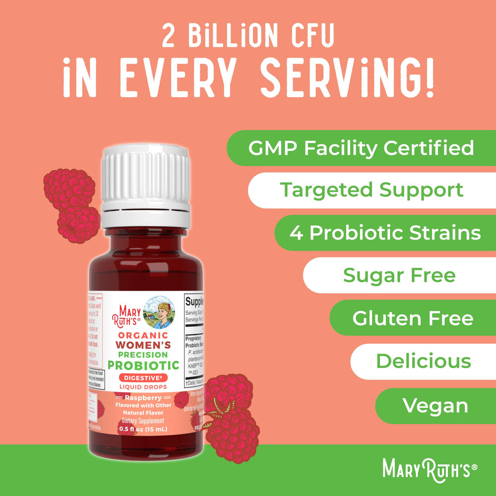 MaryRuth Organics drops in daily routine setting for women