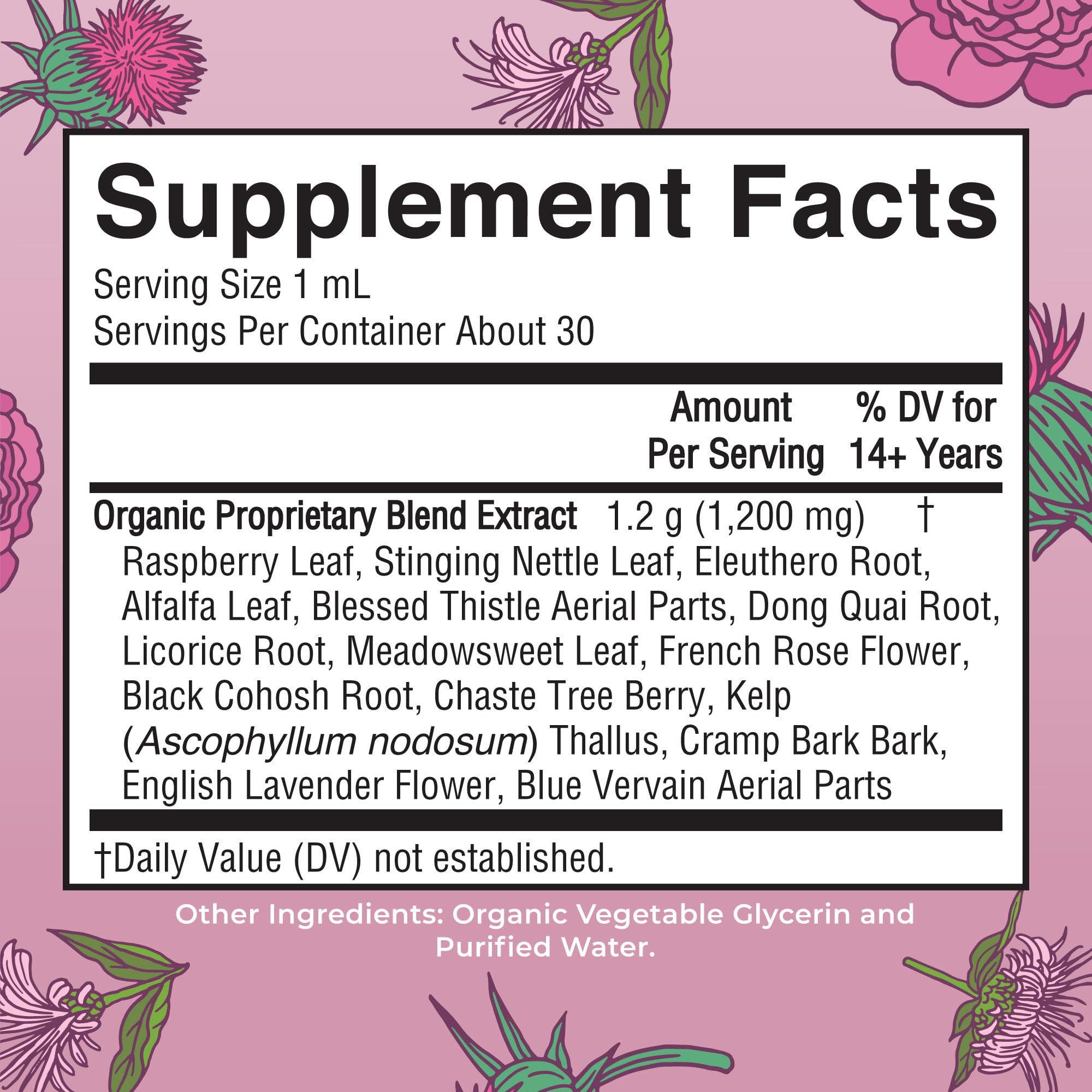 Close-up of the dispensing dropper for easy, customizable daily doses in MaryRuth drops