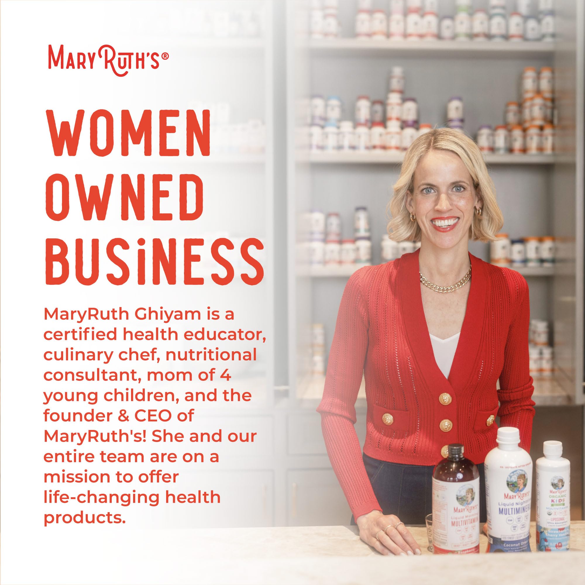 MaryRuth Organics pumpkin seed oil drops ready for daily routine