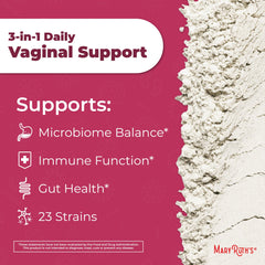MaryRuth's packaging of probiotics demonstrates shelf-stable vegan formula