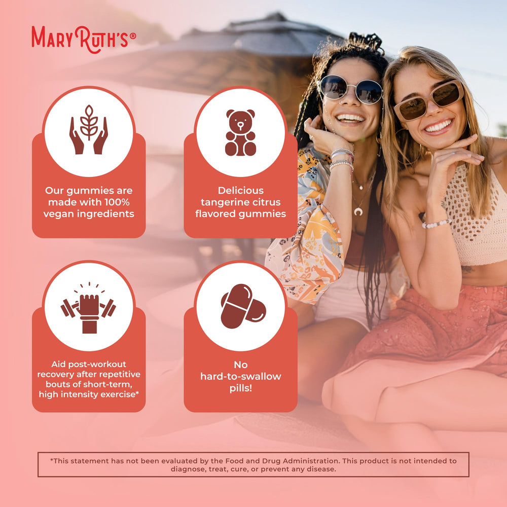 MaryRuth Organics Creatine Gummies Tangerine flavor visual
