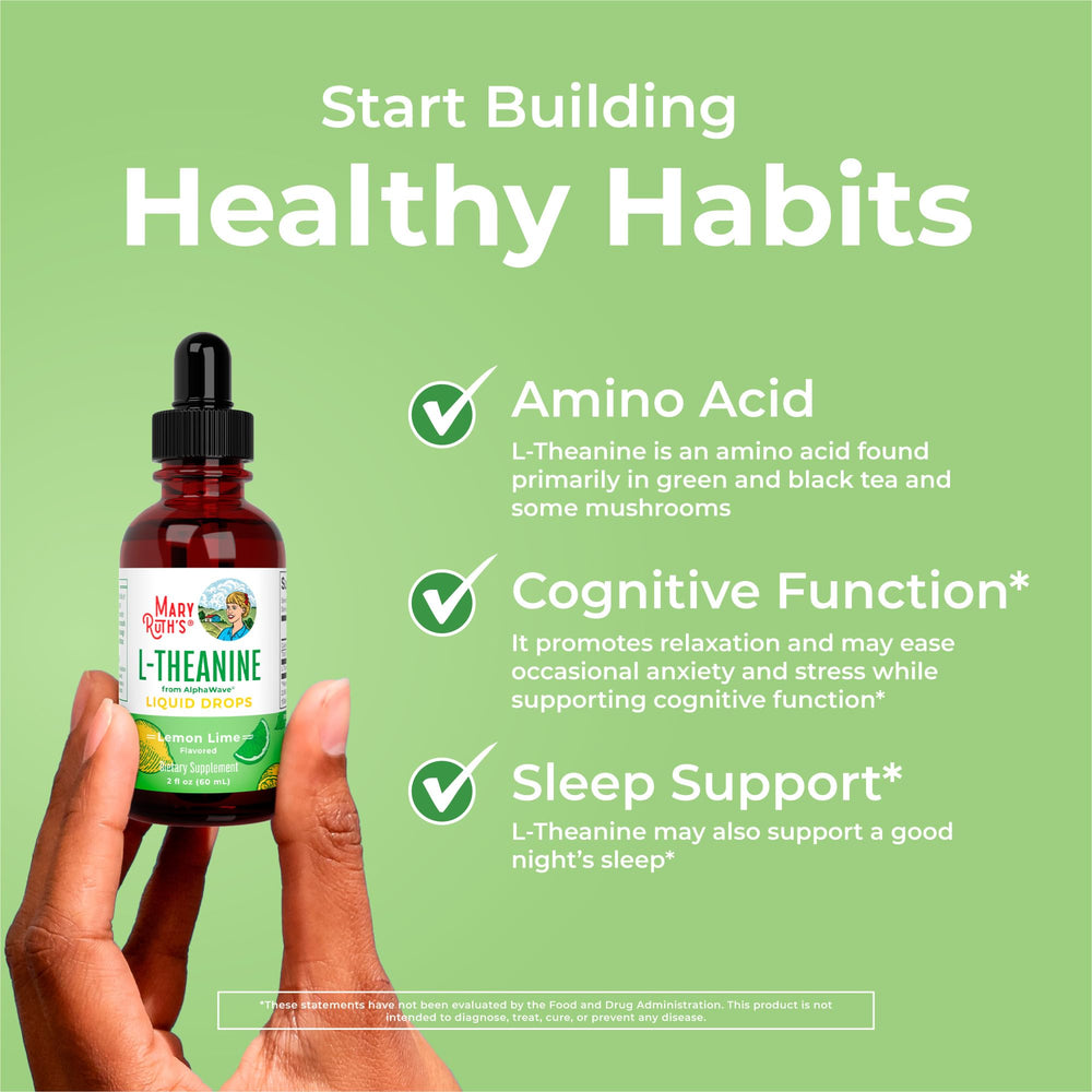 MaryRuth's L-Theanine kids dosage guidance supports safe, age-appropriate use.