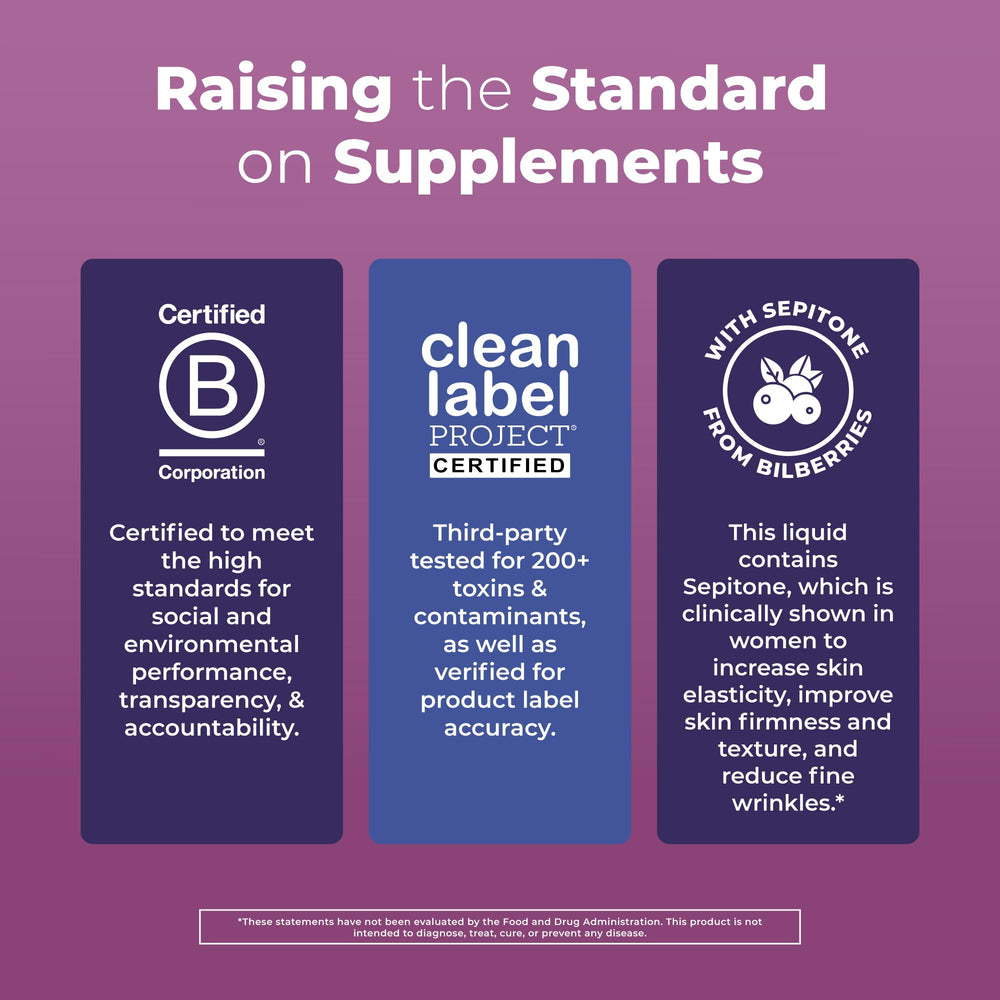 MaryRuth Organics Liquid Nighttime Multimineral label close-up.