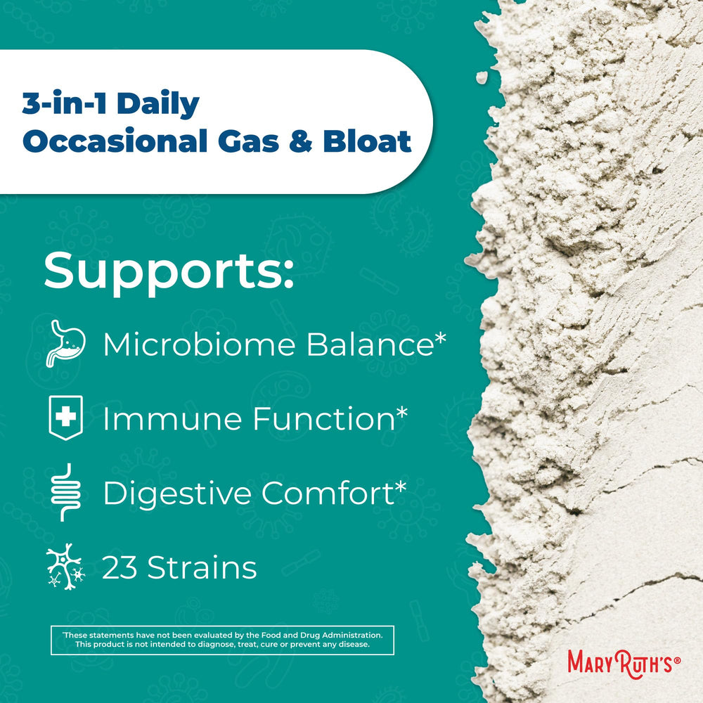 MaryRuth's SunFiber prebiotic addition supports comfortable digestion.