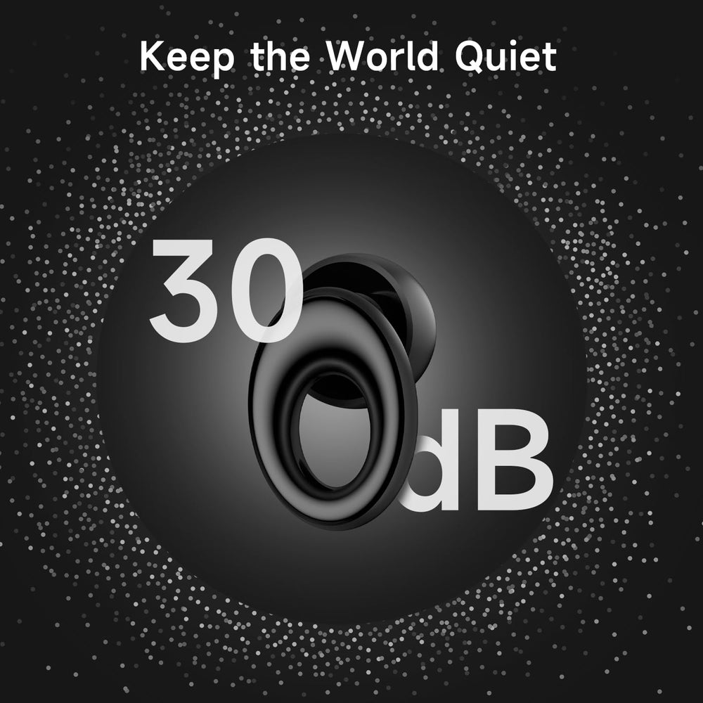 Masajoy ear plugs with four sizes ensure a secure, comfortable fit