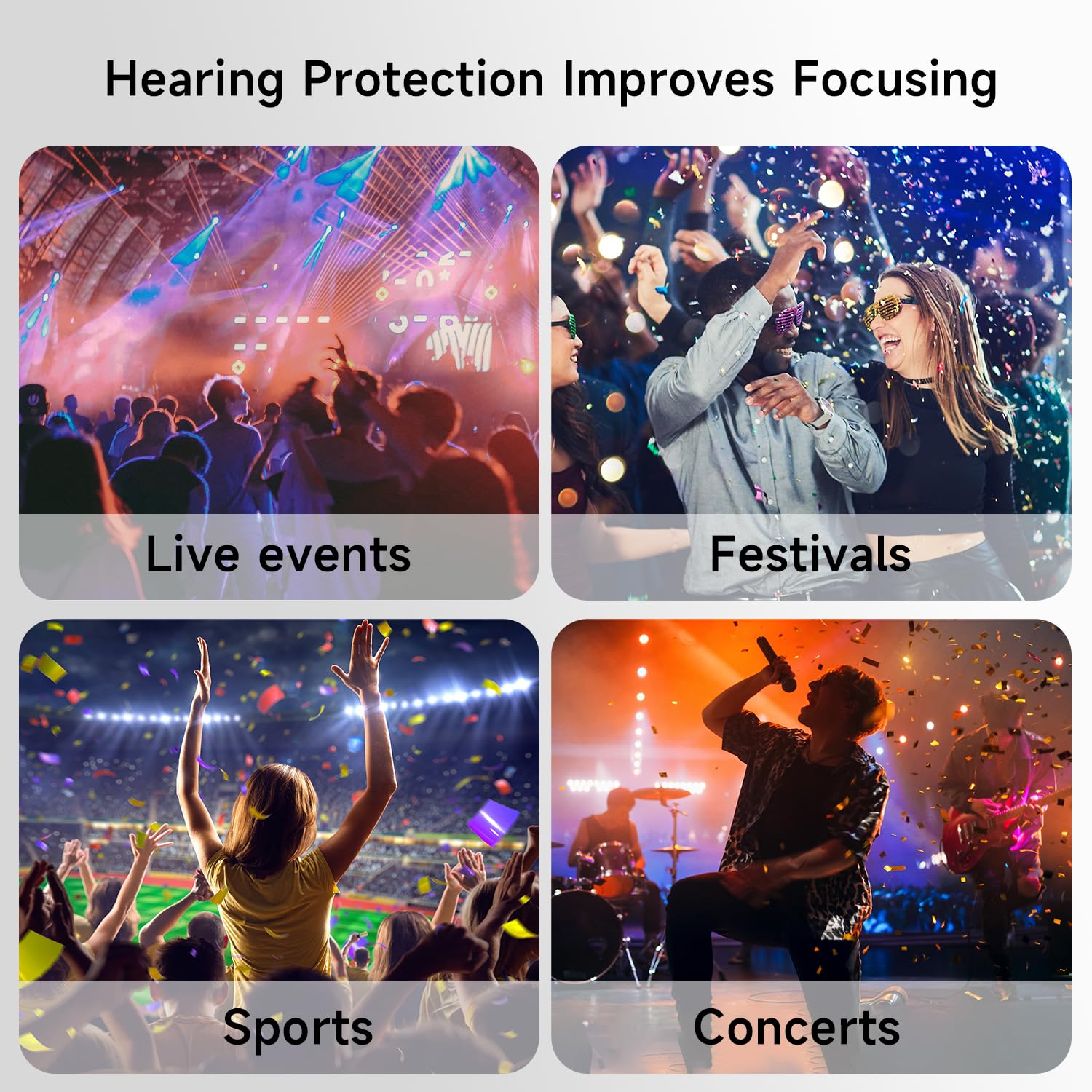 Masajoy ear plugs protect sleep during noisy commutes and workdays