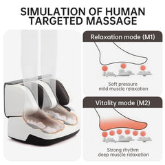 MASDKPIK calf massage vibration close-up demonstrating soothing legs
