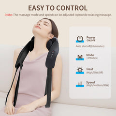 MASGRE cordless massager with rechargeable battery for travel.