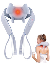 MASGRE electric shiatsu back-neck-massager with heat for deep relaxation and relief