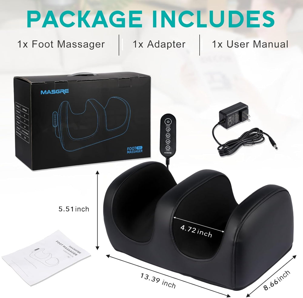 MASGRE Massager targets calves, legs, and arms when needed for versatility.
