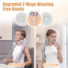 MASGRE six-d massage heads cover a larger area for targeted comfort