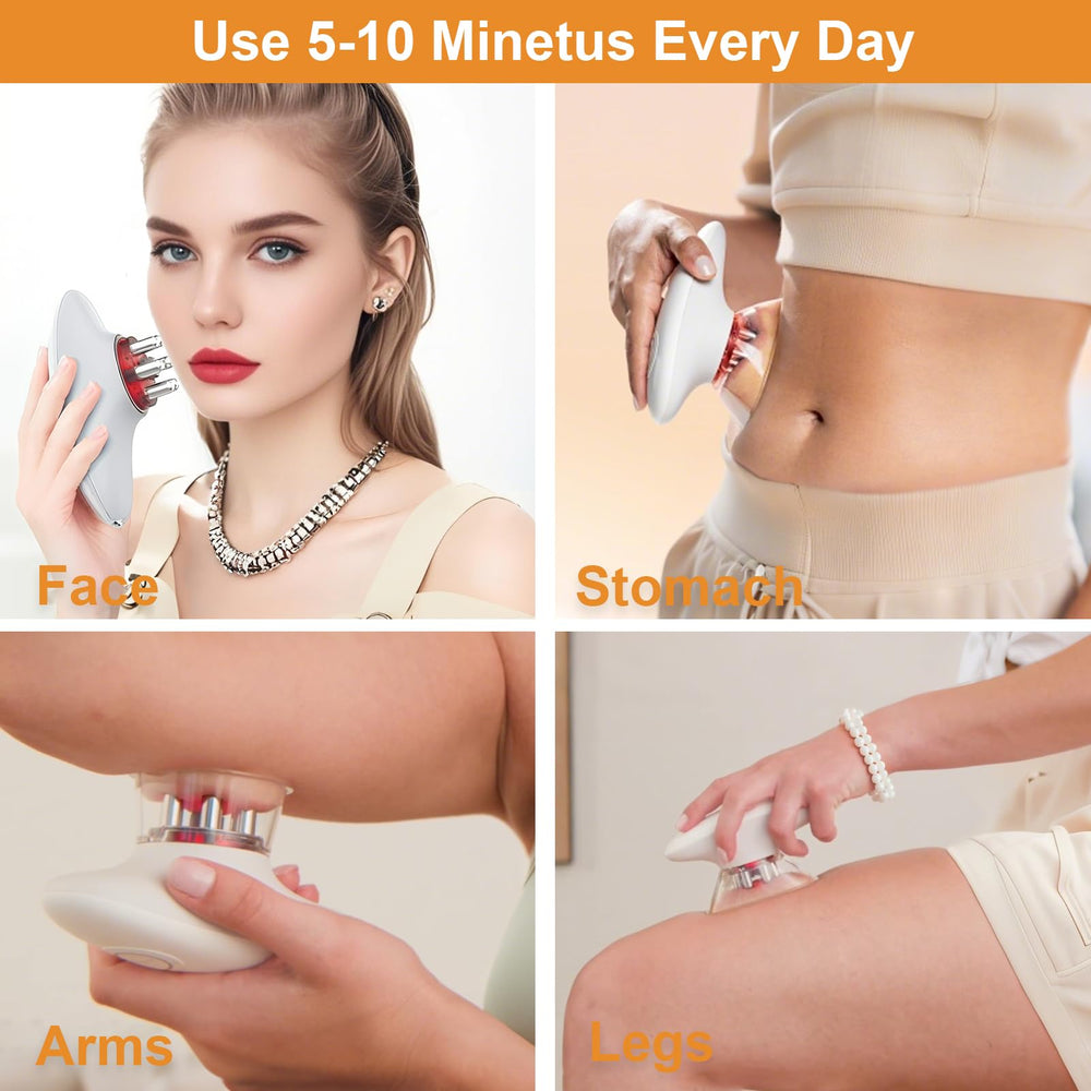 One-button operation simplifies setup for a quick massage after workouts.