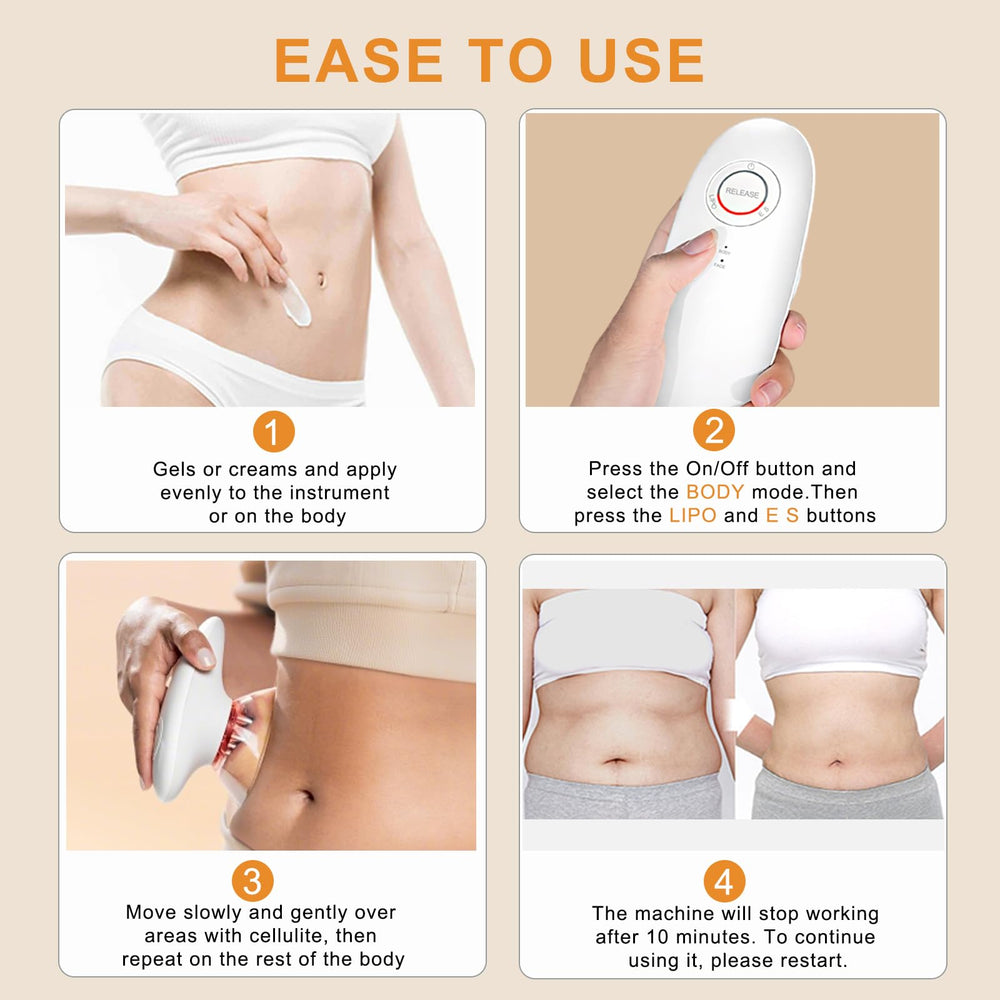 Using with massage oil enhances glide and comfort on the treated areas.