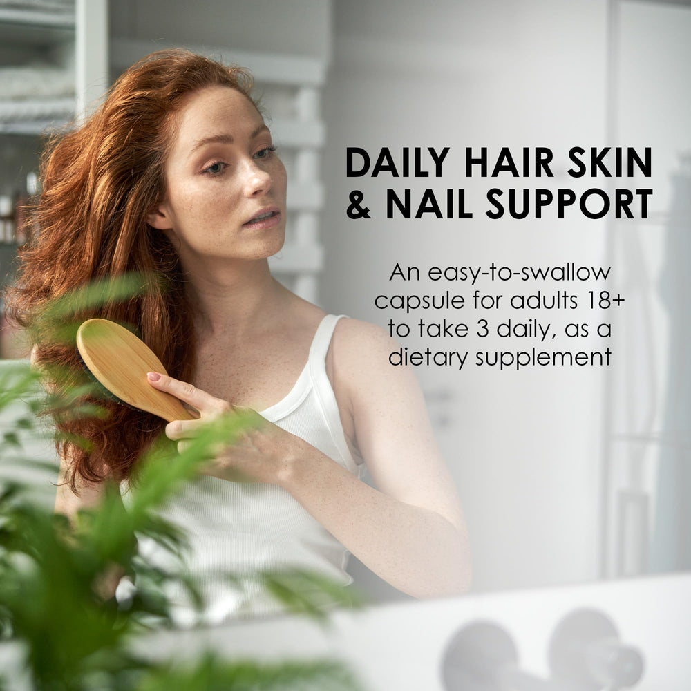 Mason Natural biotin calcium capsules for hair and nail health.