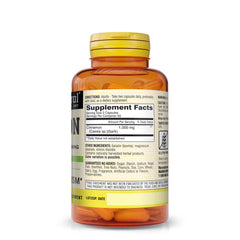 Mason Natural Cinnamon capsules close-up label emphasizes high-purity sourcing.