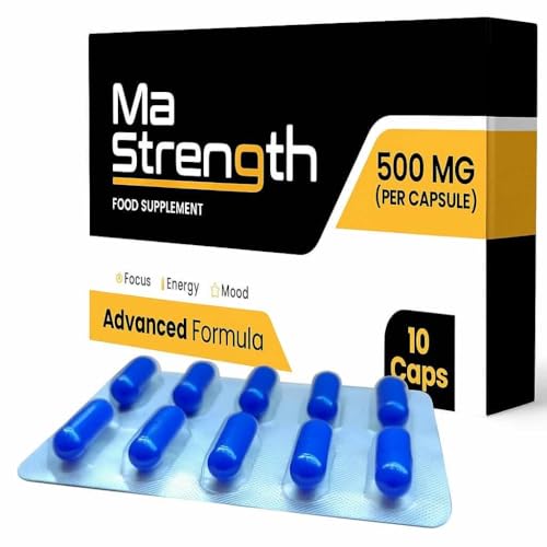 Mastrength Raise Your Strength capsules delivering sustained energy and endurance for workouts