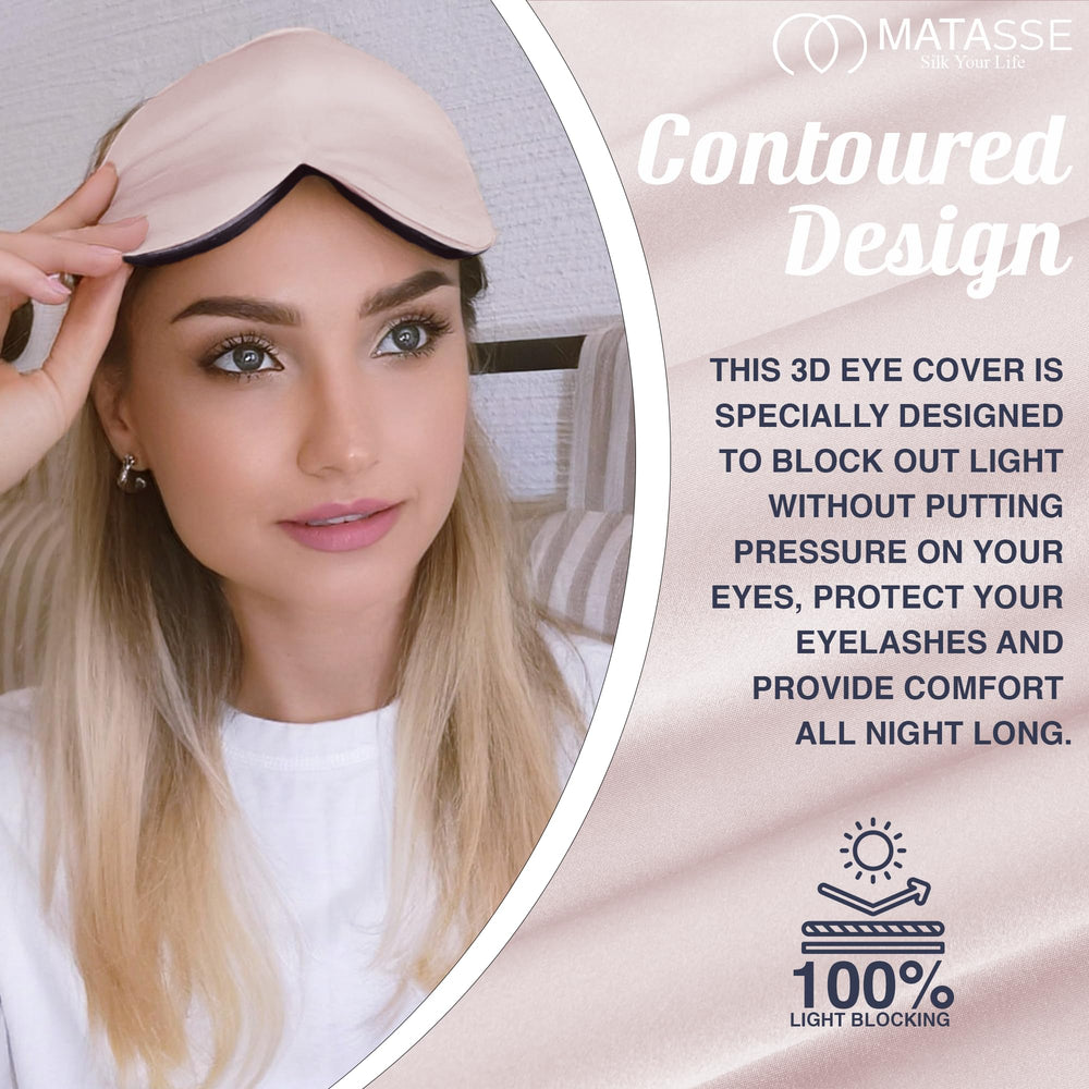 MATASSE Silk Your Life unisex design suits women and men for bedtime use.
