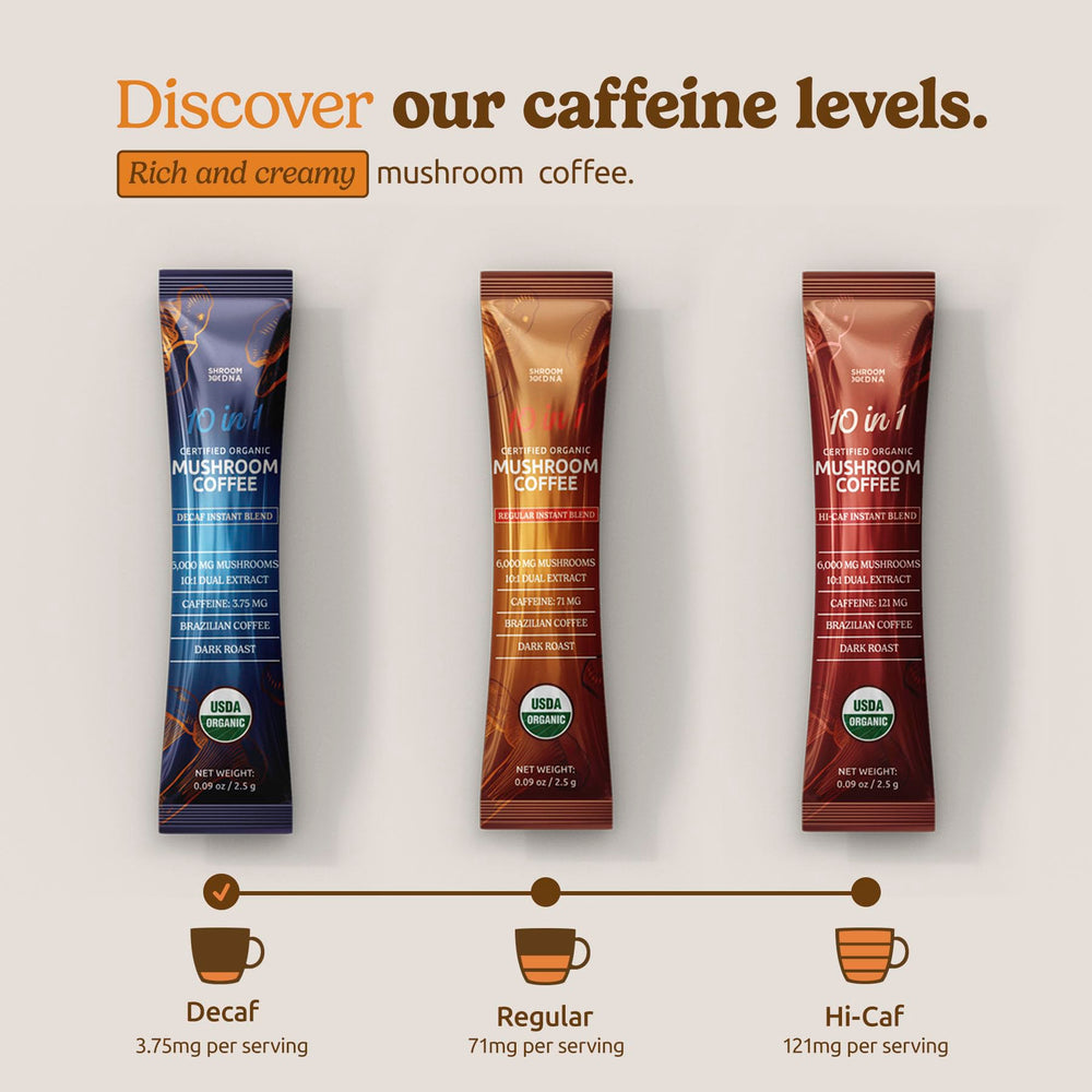 MATCHA DNA USDA Organic badge signals quality and clean ingredients.