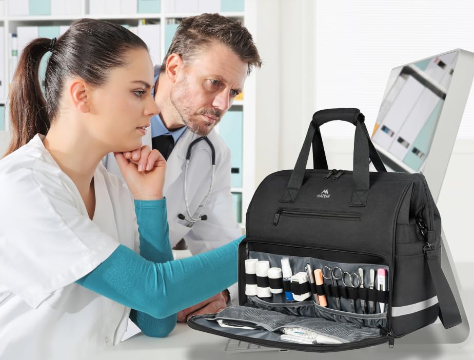 MATEIN medical bag durable for professional use in clinics and hospice care