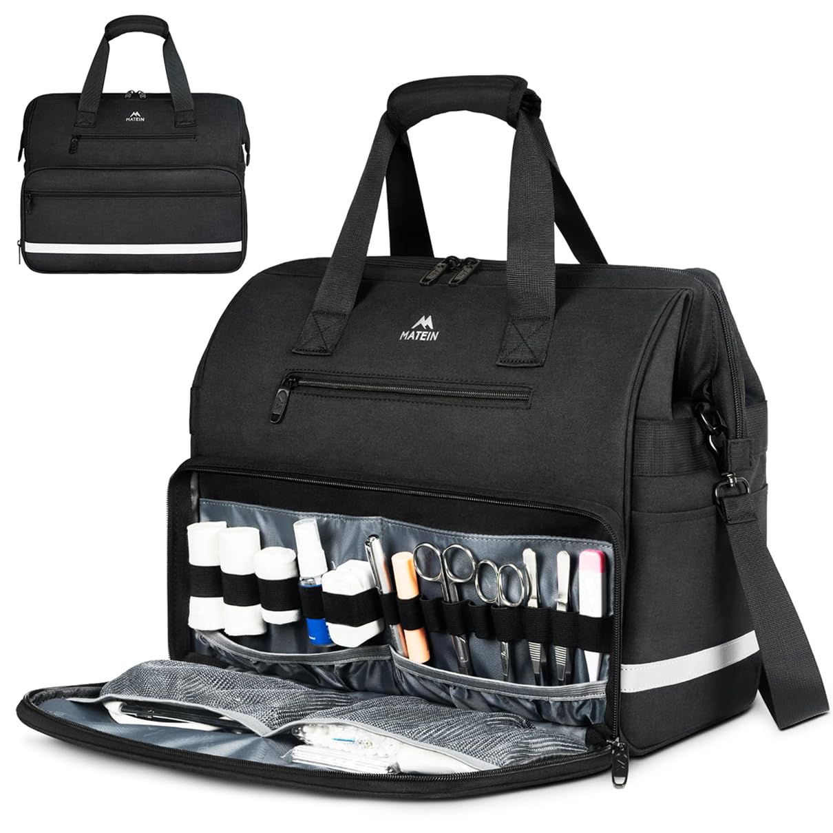 MATEIN medical bag with water-resistant nylon for durable on-site use