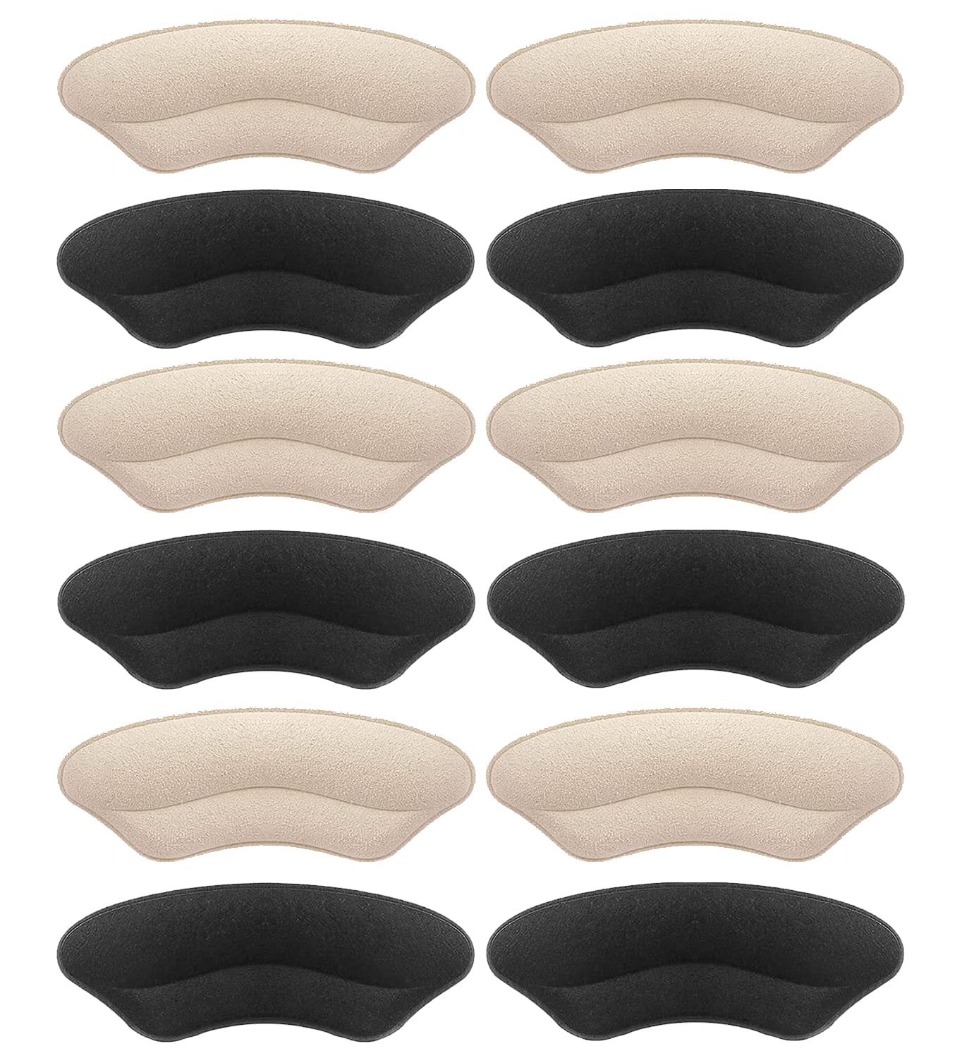MATIE FIX heel liner six-pack enhances shoe fit and comfort.