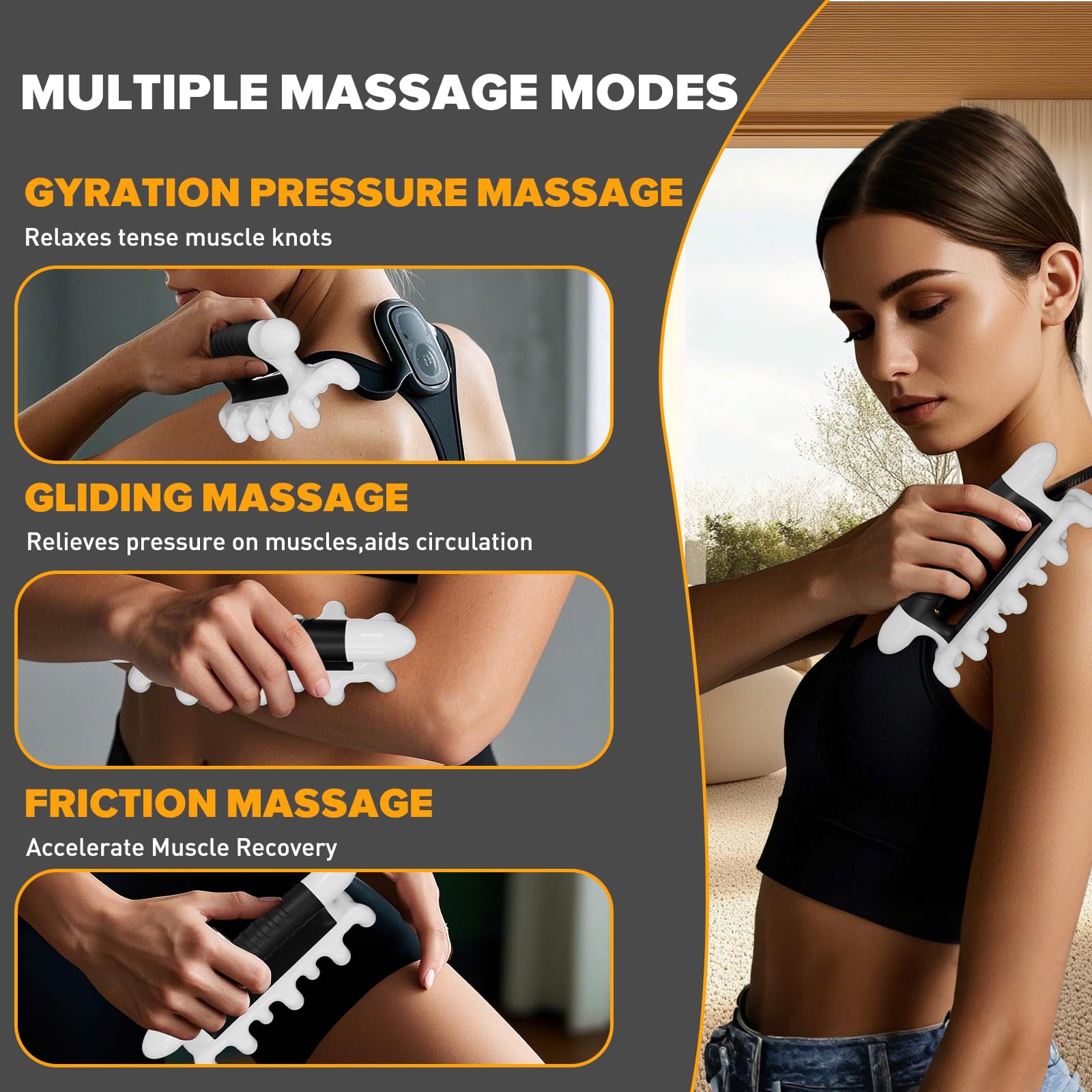 Matscover fascia blaster full body use supports versatile massage sessions