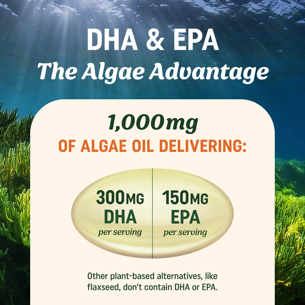 Carrageenan-free vegan omega-3 label on MAV Nutrition bottle