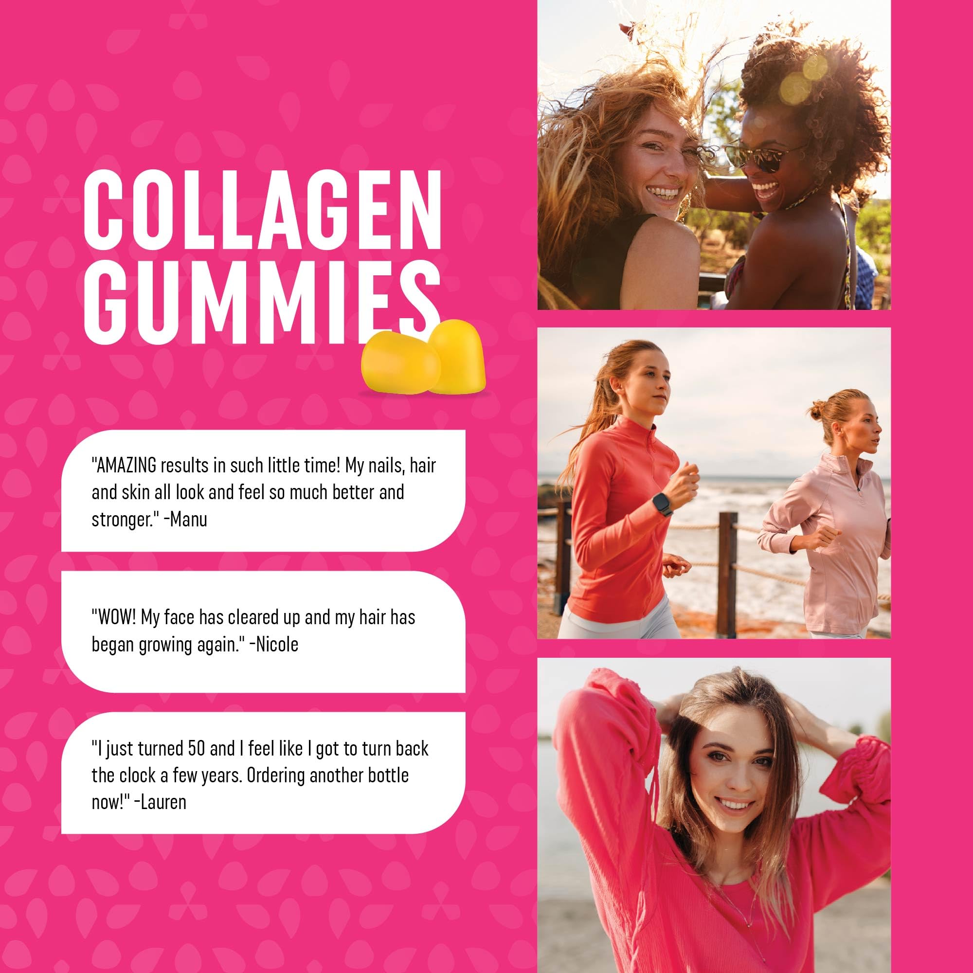 MAV Nutrition Collagen Gummies third-party tested badge adds trust.