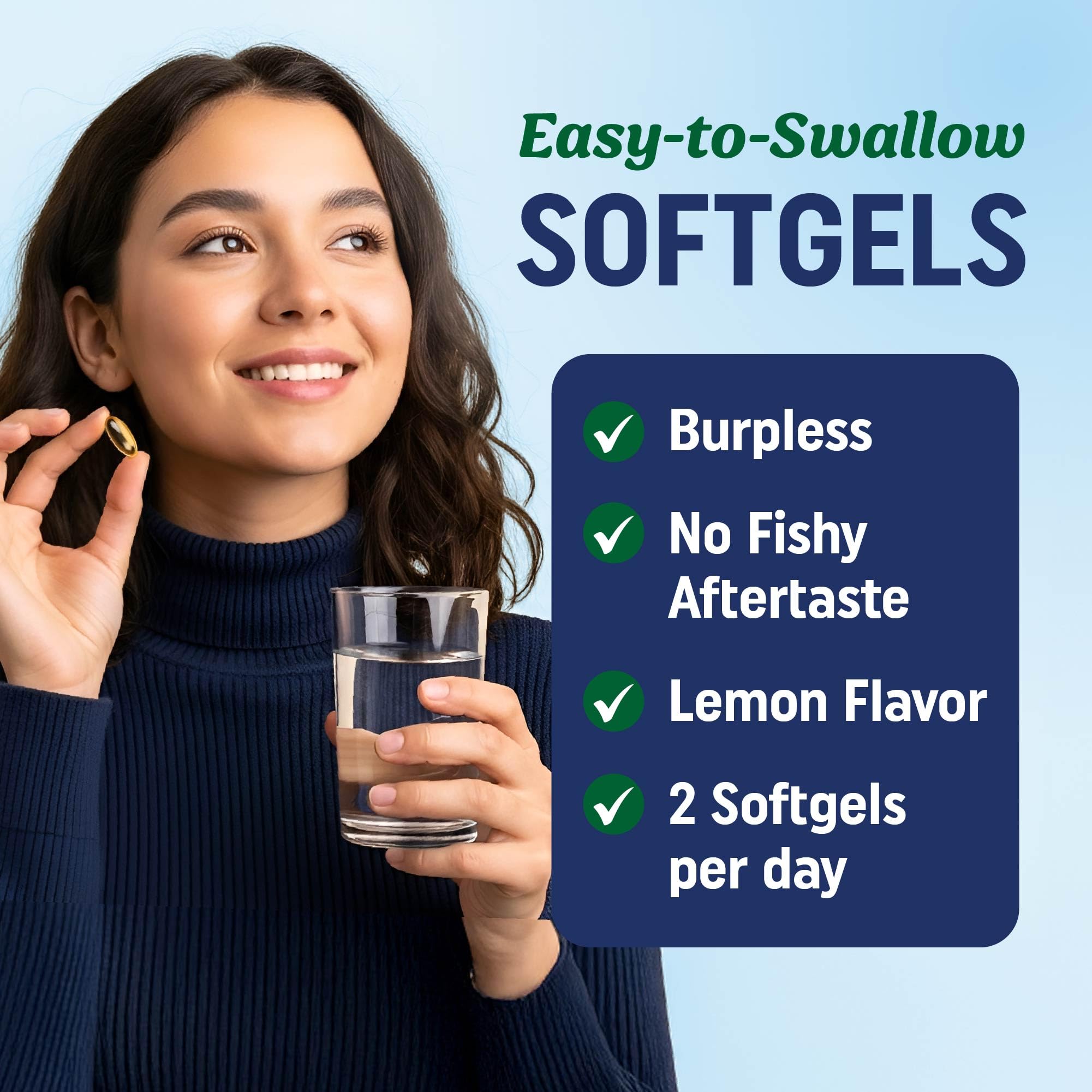 Gluten-free and non-GMO MAV Nutrition EPA Ultra for sensitive diets