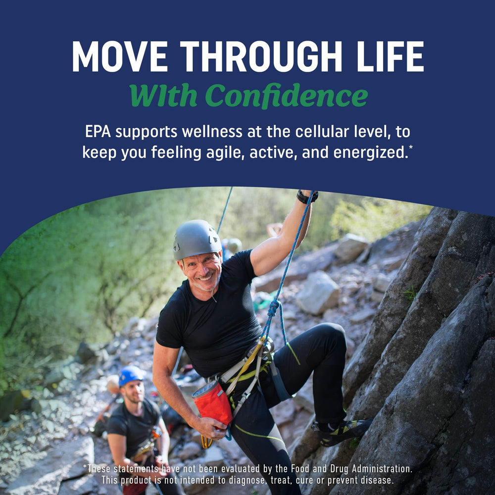Third-party testing label on MAV Nutrition EPA Ultra for quality