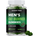 MAV NUTRITION Men’s Fat Burner Gummies – Apple Flavor, Green Tea & Ketones (60 Gummies)