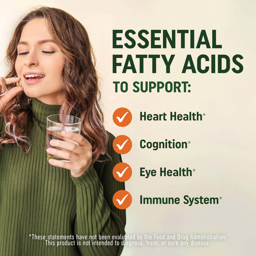 MAV Nutrition heart, brain, and eyes support with algae omega-3