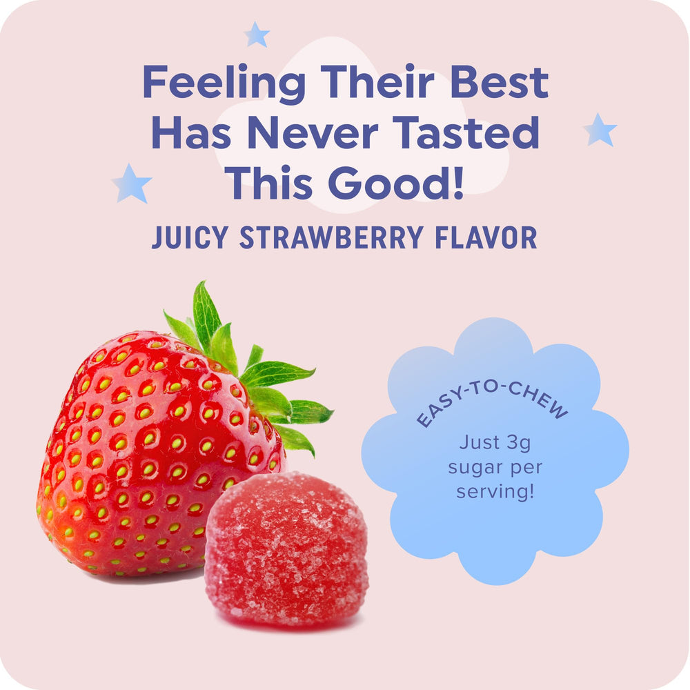 MAV Nutrition pectin-based gummies designed for kid-friendly texture