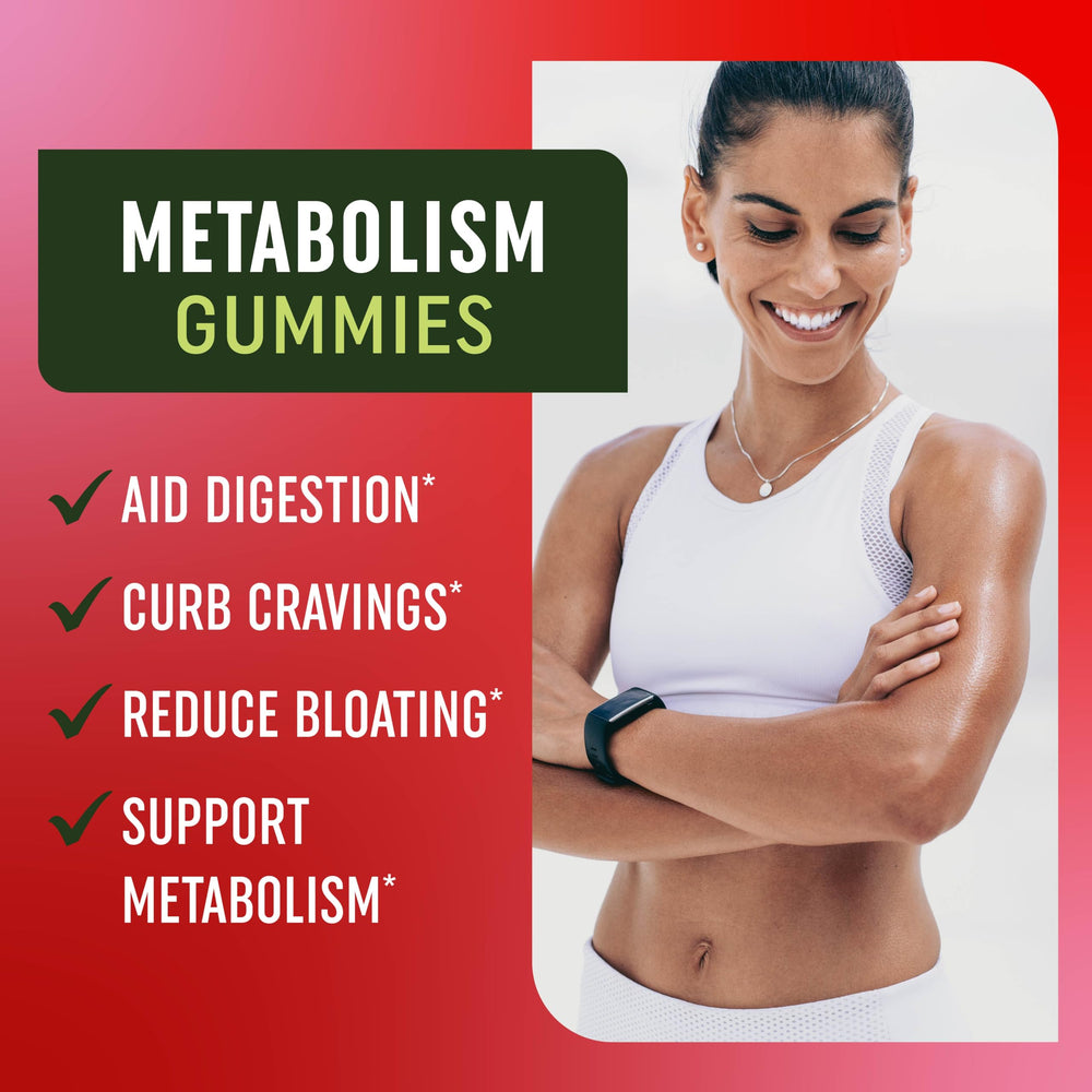 Ingredients close up of MAV Nutrition Metabolism Gummies showing The Mother for gut support
