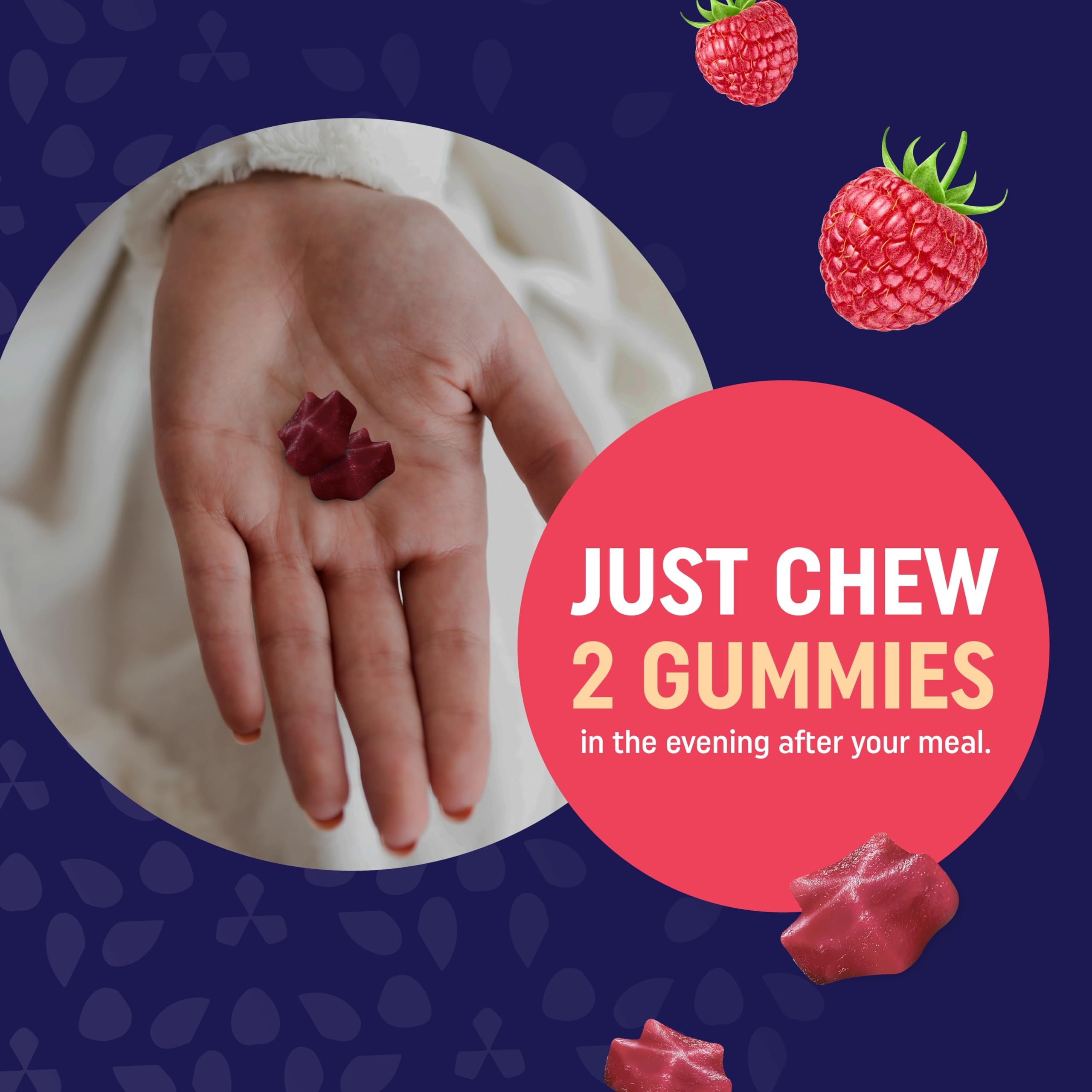 Nighttime gummies can fit into a balanced snack routine