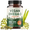 MAV NUTRITION Vegan Omega 3 Algae Oil | Plant-Based DHA & EPA | 60 Softgel Capsules