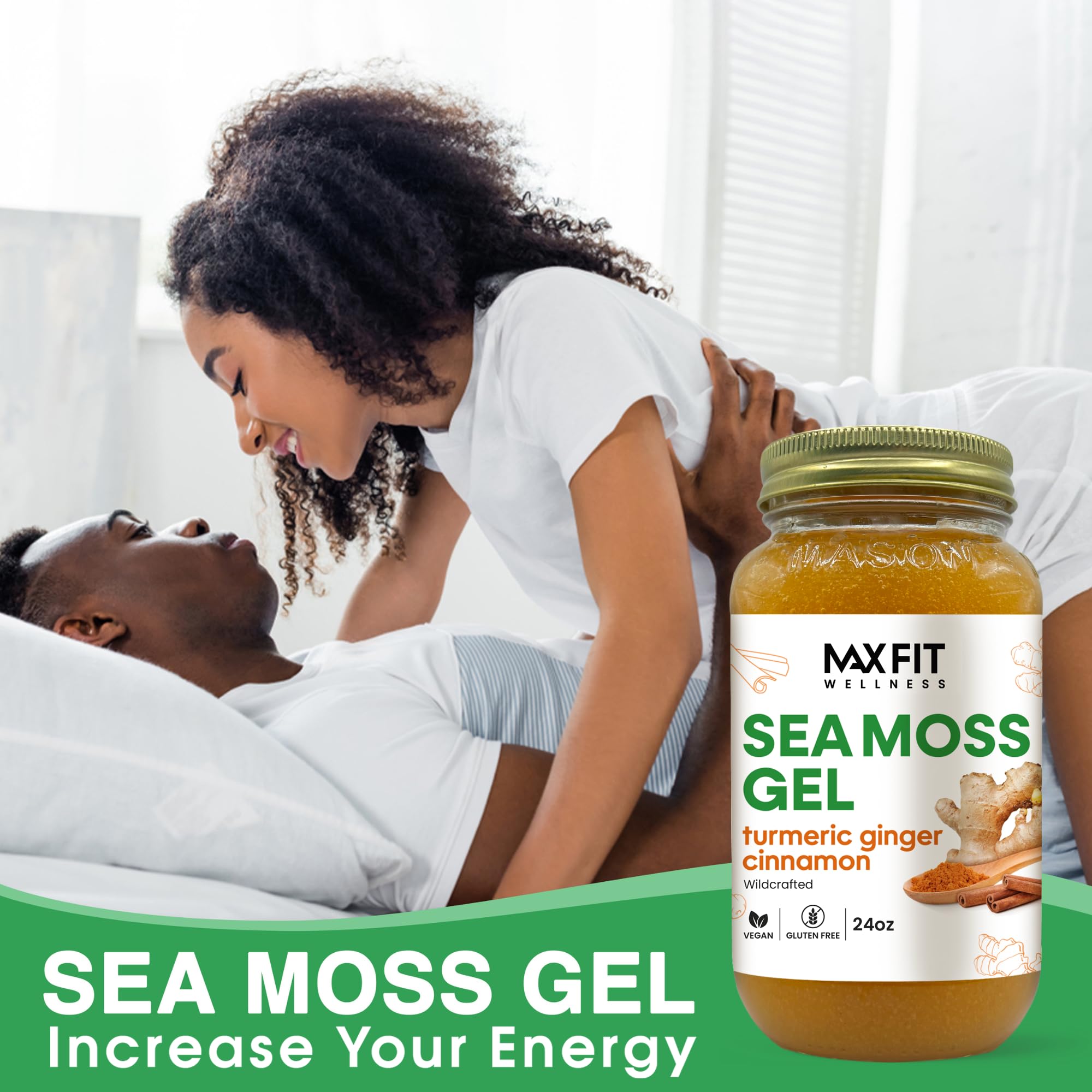 MAX FIT Sea Moss Gel from Saint Lucia harvest highlights wildcrafted origin