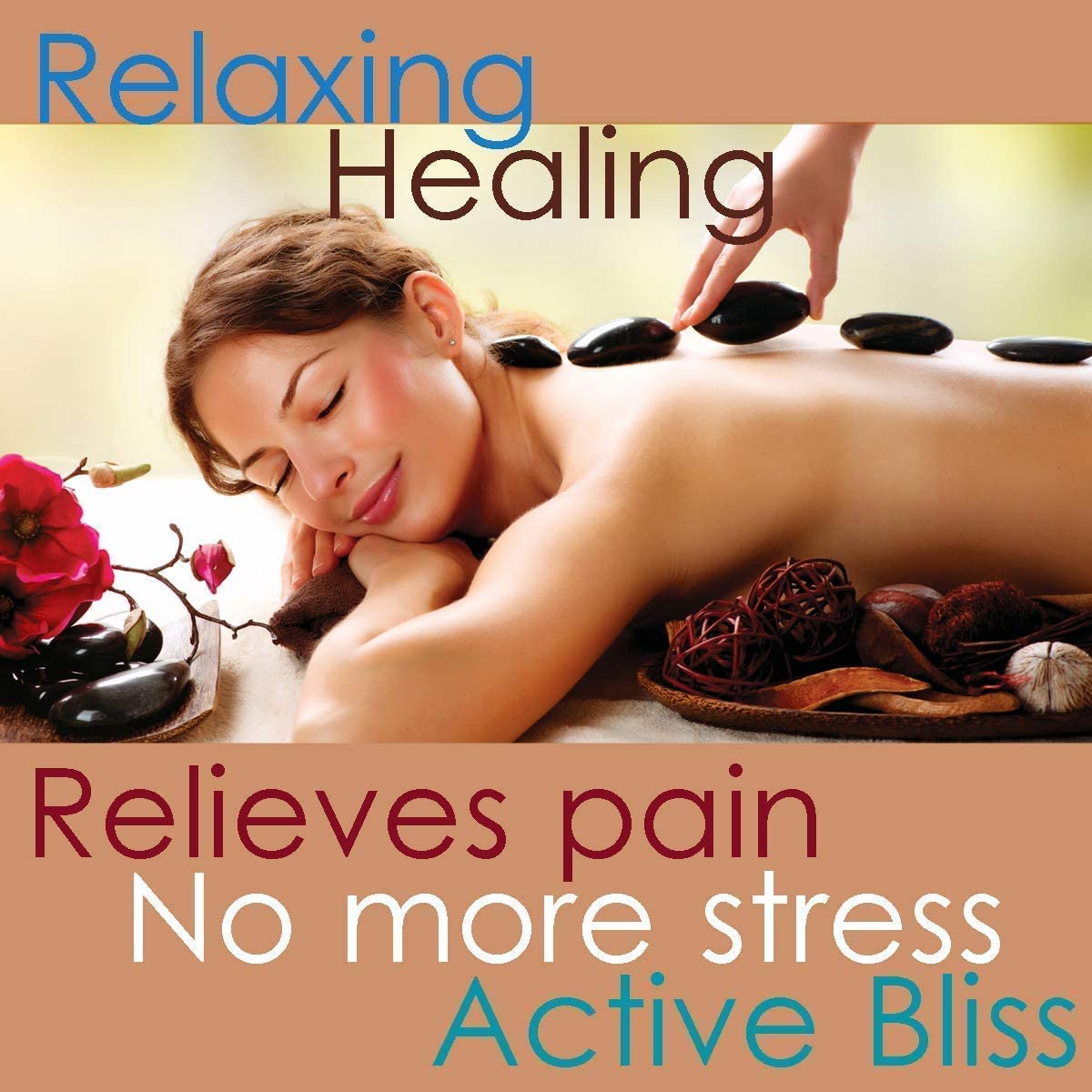 Maxdee hot stones demonstrate heat retention for deeper relaxation.