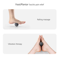 Maxgia mini massage ball with IPX7 waterproof design for sweat-friendly use.
