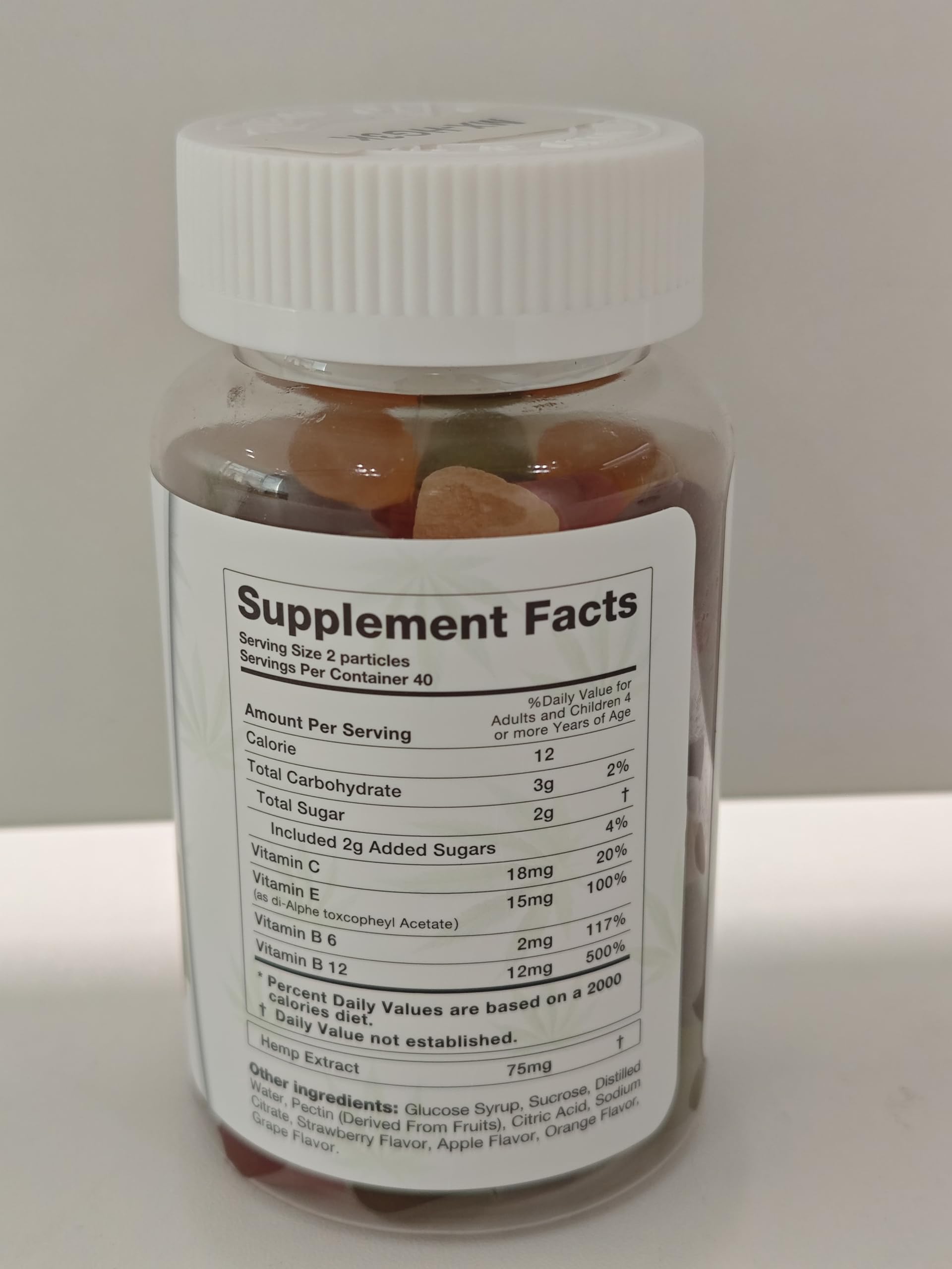 MaxHemp gummies pack open highlighting resealable convenient packaging