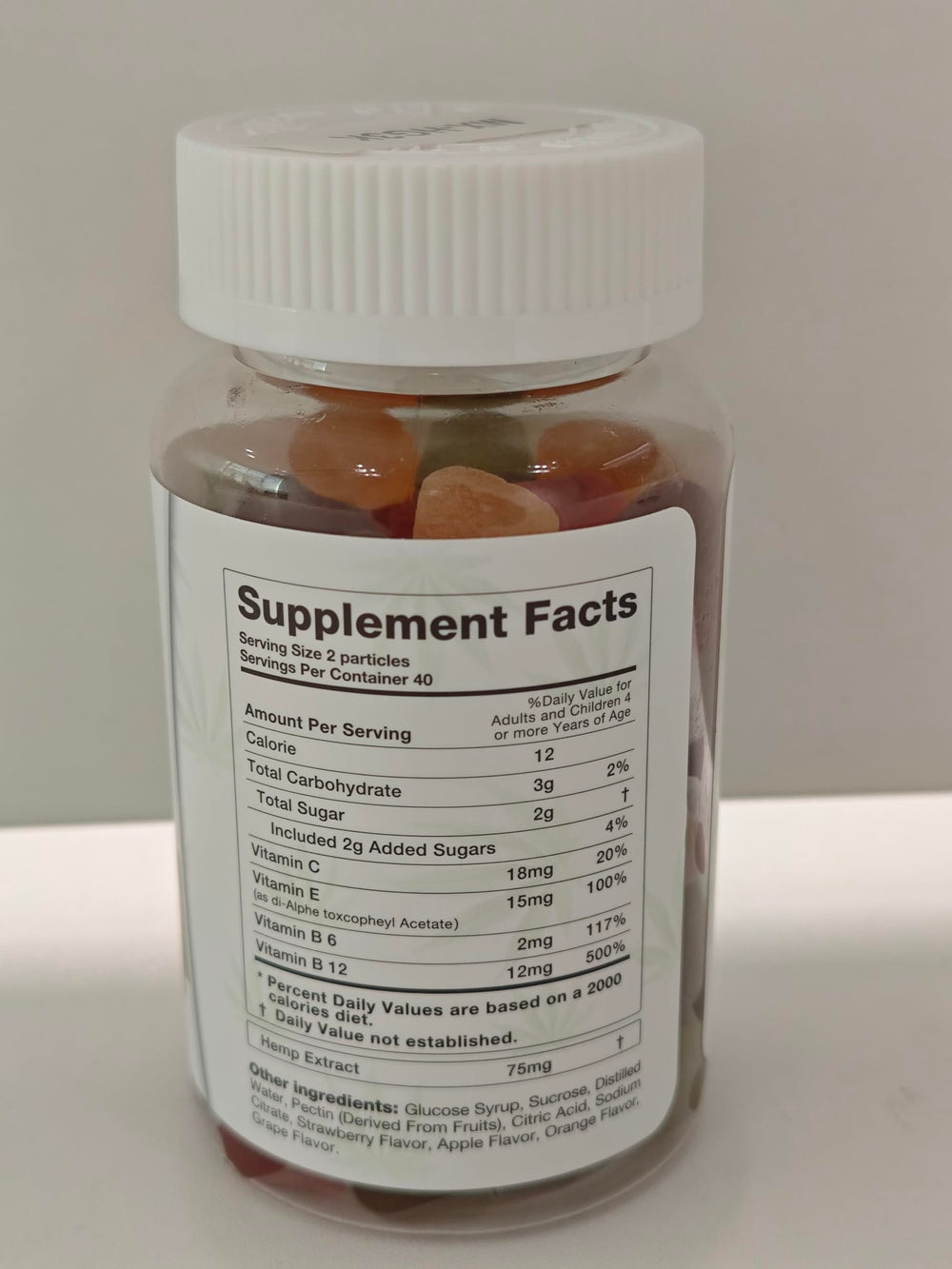 MaxHemp gummies pack open highlighting resealable convenient packaging