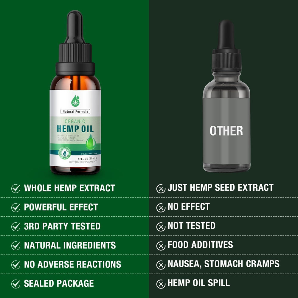 MaxHemp non-GMO vegan formula label signals clean ingredients
