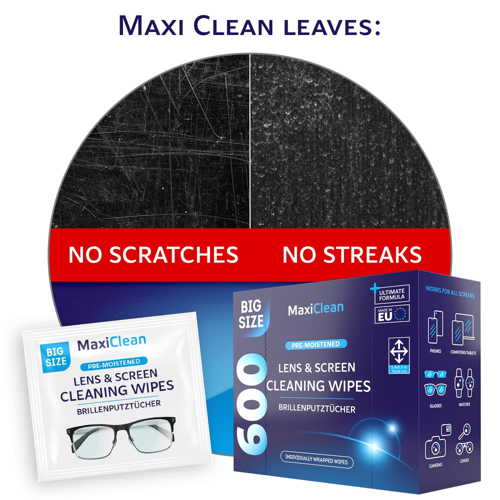 Maxi Clean eu-made packaging, eco-friendly wipe box design