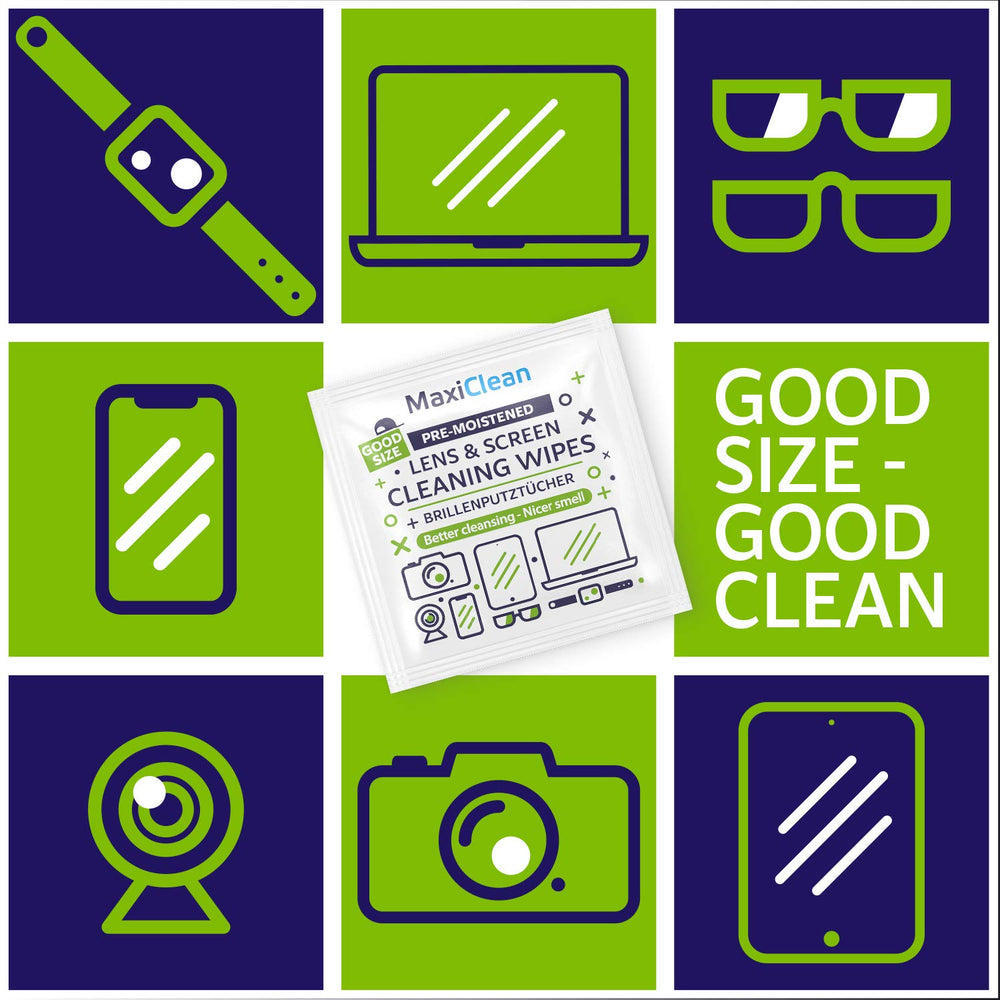 MAXI CLEAN phone screen wipe for daily device care.