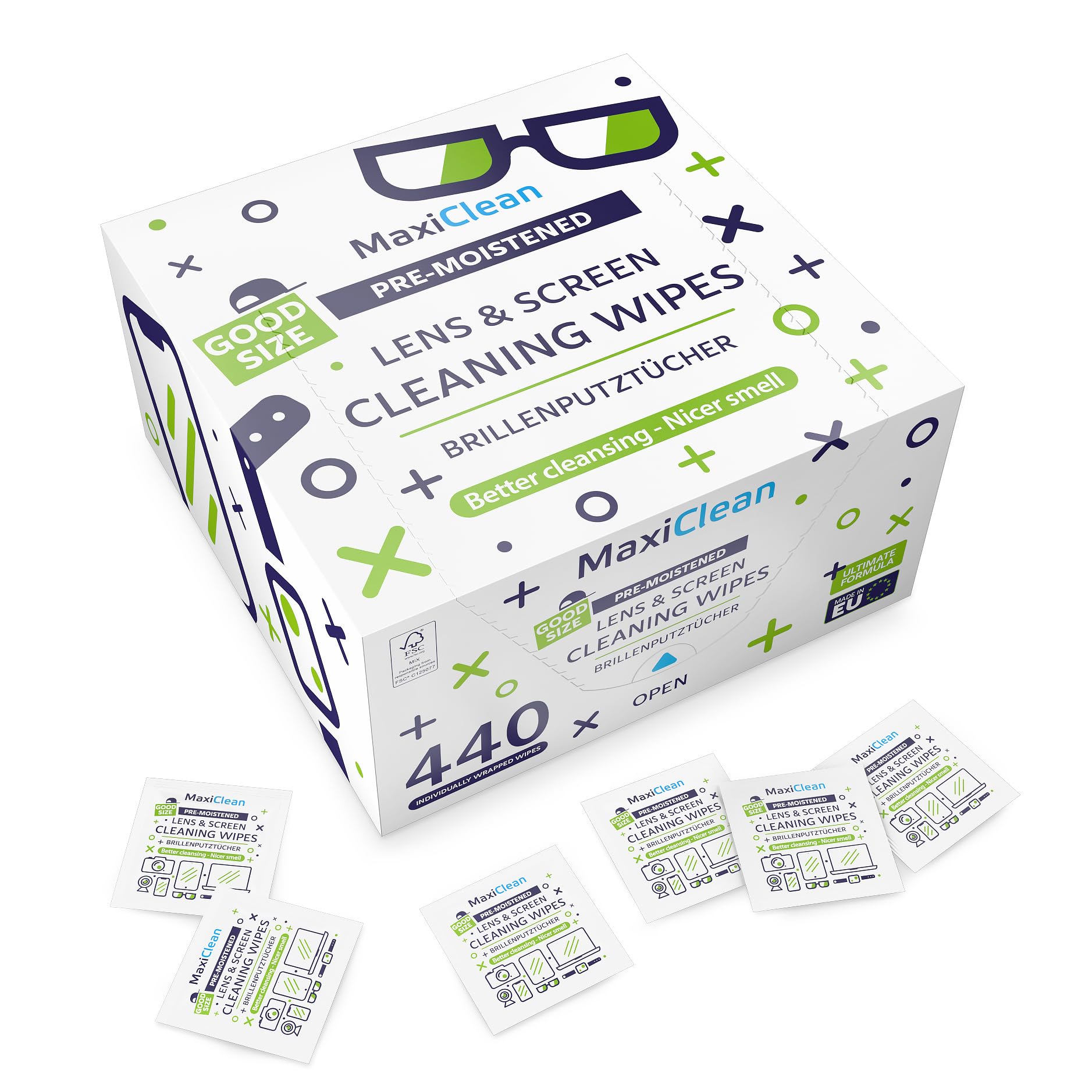 MAXI CLEAN watch screen wipe safe for delicate smartwatch surfaces.