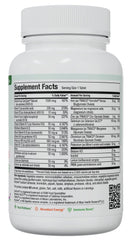 Maxi Health Complete bottle label close-up—kosher, trusted ingredients.