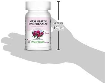 Maxi Health Prenatal bottle displaying 60-day supply for planning