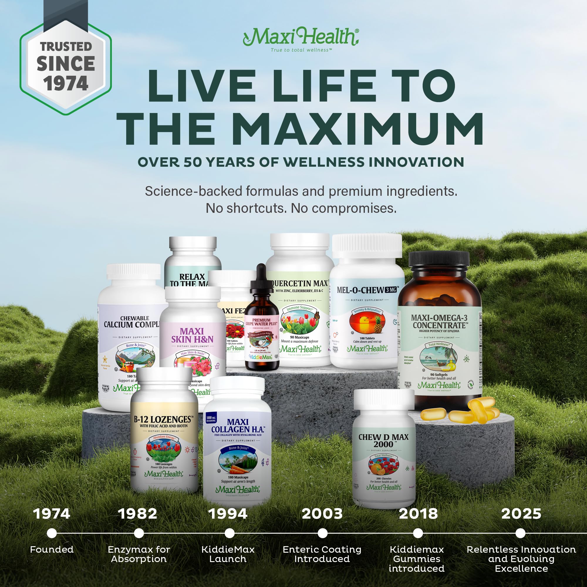Maxi Health Teen Daily Routine kit promoting healthy daily habits.