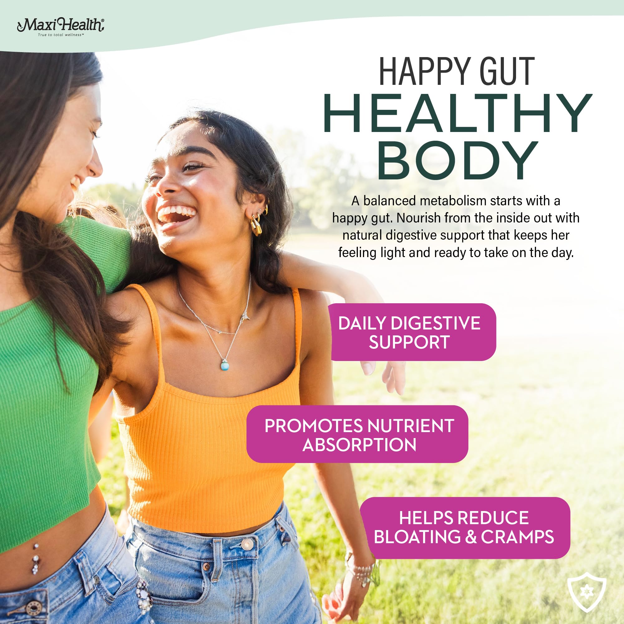 Maxi Health Teen Multivitamin in a sports bag, potential energy support for activities.